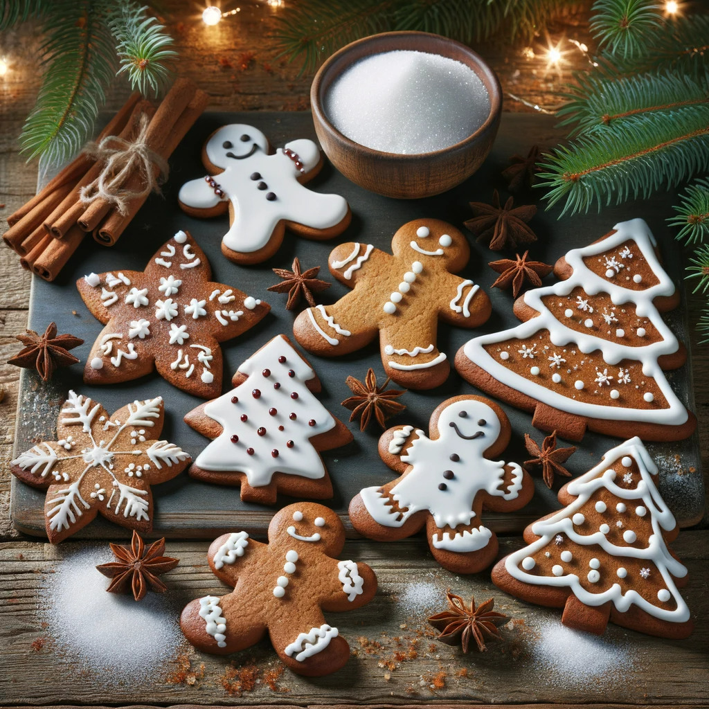 Diabetic-friendly Christmas Desserts - Gingerbread men